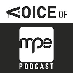 MPE podcast Voice of MPE logo